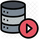 Server Video Database Video Video Storage Icon