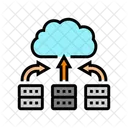 Server Virtualization Data Icon