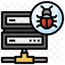 Server Virus Server Bug Server Icône