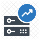 Wachstum Grafik Server Symbol