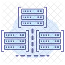 Server Workstation Server Database Icon