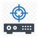 Ziel Fokus Server Symbol