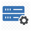 Server Einstellung Konfigurieren Symbol