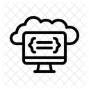 Serverless Cloud Functions Scalable Computing Icon