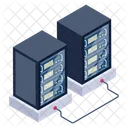 Databases Data Centers Servers Icon