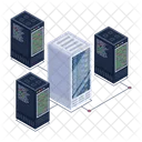 Data Racks Server Towers Servers Icon