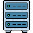 Servers Computer Connected Icon