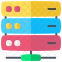 Servers Computer Hardware Computer Component Flat Color Icon アイコン