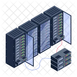 Servers Circuit  Icon
