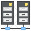 Data Servers Server Racks Databases Icon