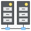 Data Servers Server Racks Databases Icon