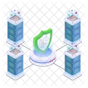 Data Centers Security Servers Security Data Security Icon