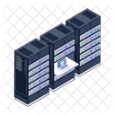 Database Security Data Centers Security Servers Security Icon