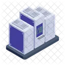 Rechenzentrum Datenhosting Datenserver Symbol