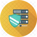 Serverschutz Cybersicherheit Datenschutz Icon