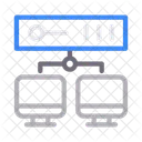 Speicher Datenbank Netzwerk Symbol