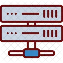 Serveur Stockage De Donnees Reseau Icône