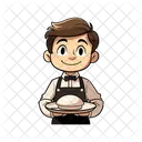 Restaurant Homme Avatar Icône