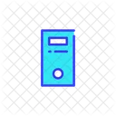 Serveur Processeur Peripherique De Stockage Icône