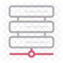 Serveur Base De Donnees Stockage Icône