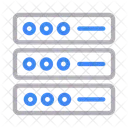 Serveur Stockage Base De Donnees Icon