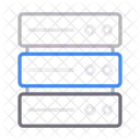 Serveur Base De Donnees Stockage Icône