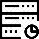 Serveur Graphique Donnees Icône