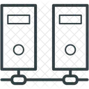 Serveur Reseau Hebergement Icon