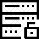 Serveur Securite Donnees Icône