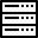 Serveur Donnees Stockage Icône