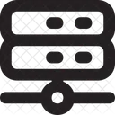 Serveur Reseau Base De Donnees Icône