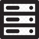 Serveur Base De Donnees Reseau Icône