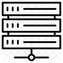 Serveur Datacenter Base De Donnees Icon