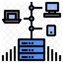 Client Serveur Analyse Icon