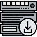 Serveur Telechargement Nuageux Icône