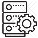 Analyse Du Serveur Parametre Du Serveur Parametre De La Base De Donnees Icône
