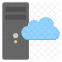 Serveur basé sur le cloud  Icône