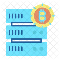 Serveur Bitcoin  Icône