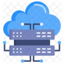 Serveur Cloud Serveur Cloud Hebergement Web Icône