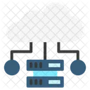 Serveur Cloud  Icône