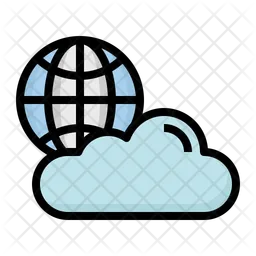 Serveur Cloud  Icône