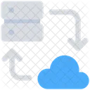 Serveur Cloud  Icône