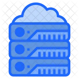 Serveur Cloud  Icône