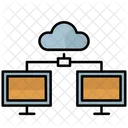 Serveur Cloud  Icône