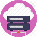 Cloud Serveur Informatique Icône