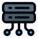 Rack De Serveur Base De Donnees Serveur Icône