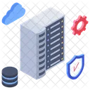 Serveur Securise Securite Du Serveur Serveur Web Securise Icon