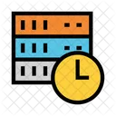 Serveur Horloge Heure Icon