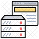 Web Serveur Hebergement Icône