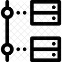 Serveurs Arborescence Donnees Icône
